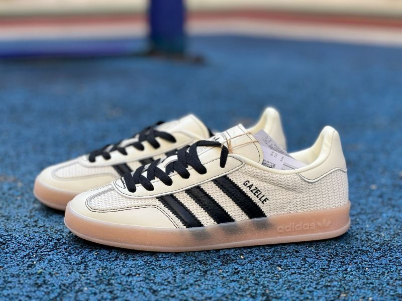 Adidas Gazelle Indoor Textile Wonder White Core Black Gum