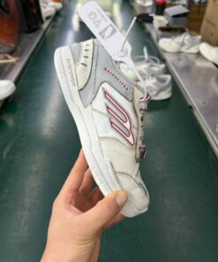 Balenciaga B-Runner Sneakers White Grey Red