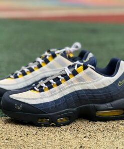 Nike Air Max 95 "Thailand" Coconut Milk Midnight Navy Yellow Strike FB3334-100