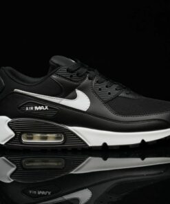 Nike Air Max 90 Leather Black White 302519-001