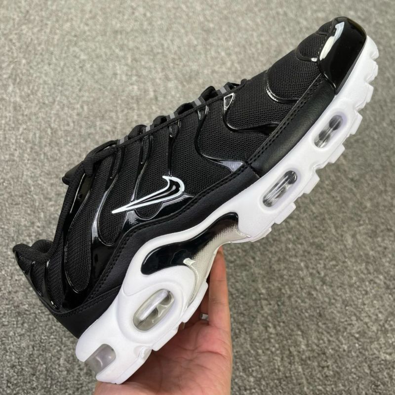 Nike Air Max Plus TN Black White Metallic Silver DQ0311-001