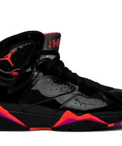 ( Women ) Air Jordan 7 Retro ‘Black Gloss’ 313358-006