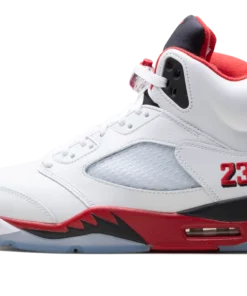 Air Jordan 5 "Fire Red - Black Tongue (2025)" HQ7978 101