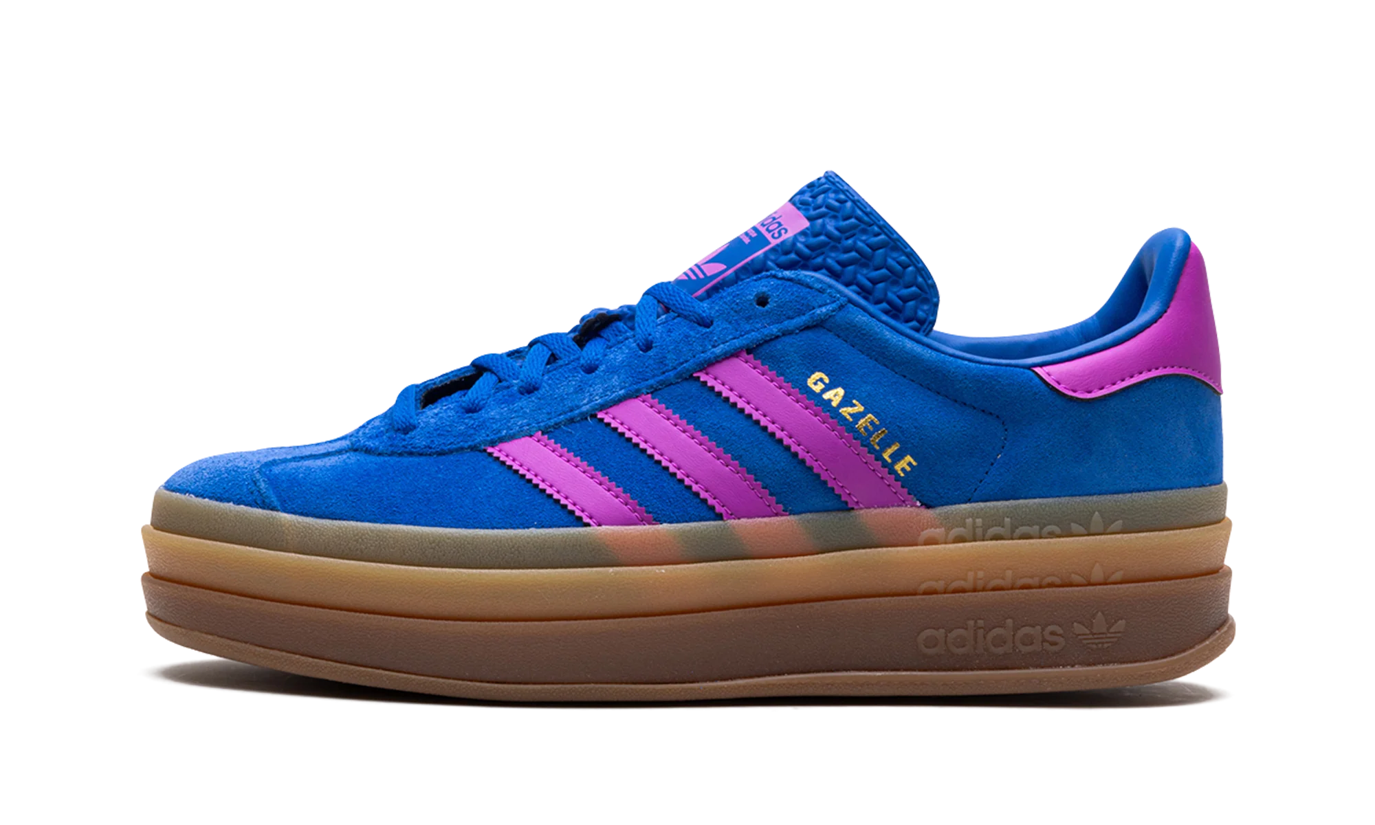 Gazelle Bold WMNS "Bold Blue Lucid Pink" IG4367