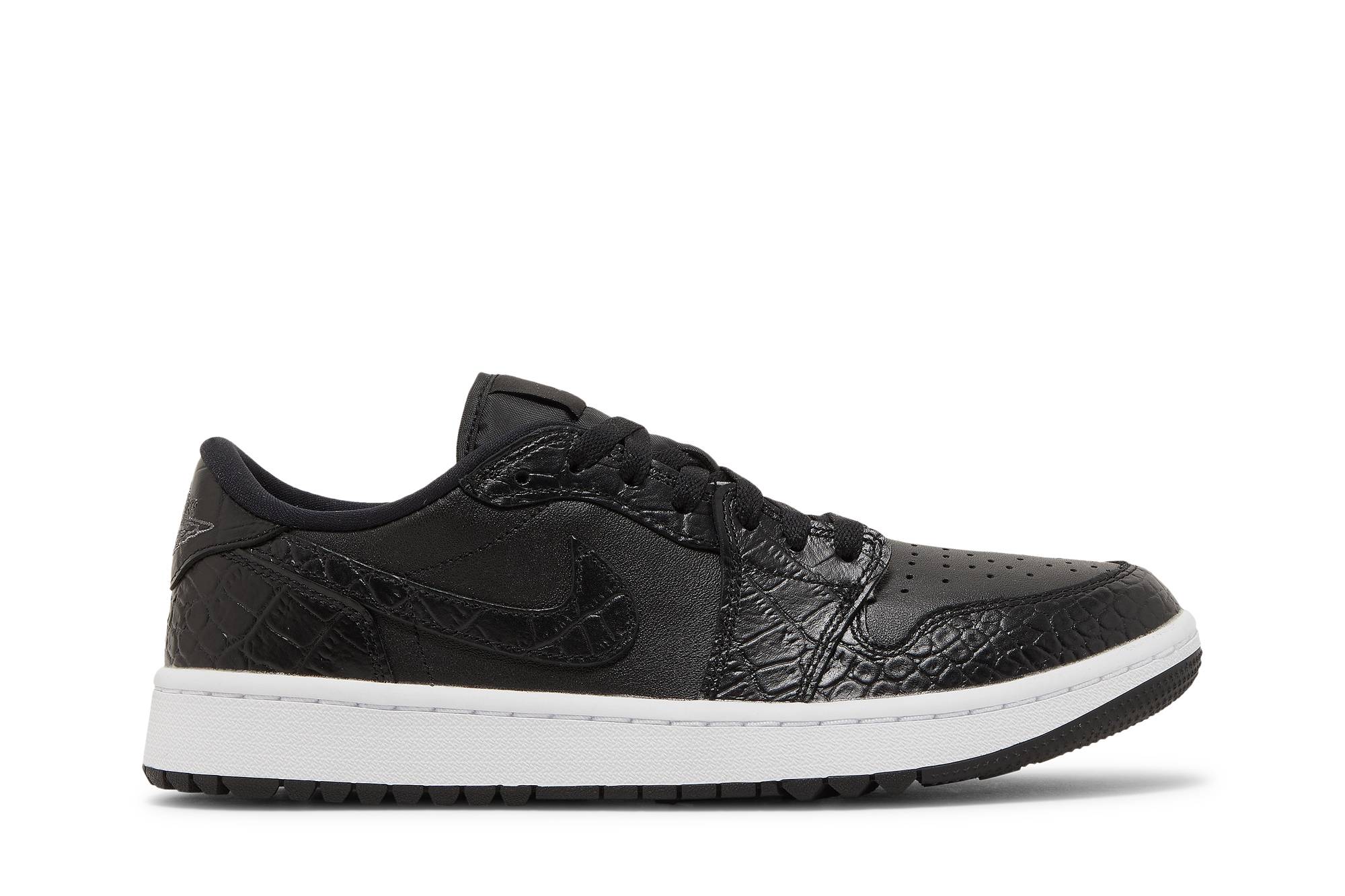 Air Jordan 1 Low Golf Black Croc DD9315-003