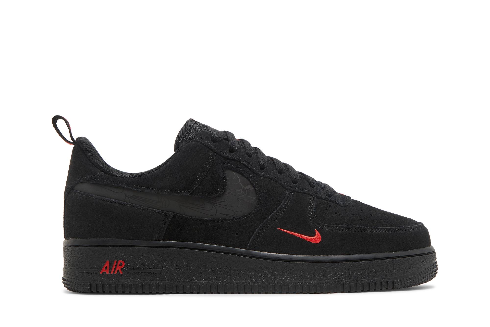 Nike Air Force 1 Low ‘Multi-Swoosh Black Orange’ DZ4514-001