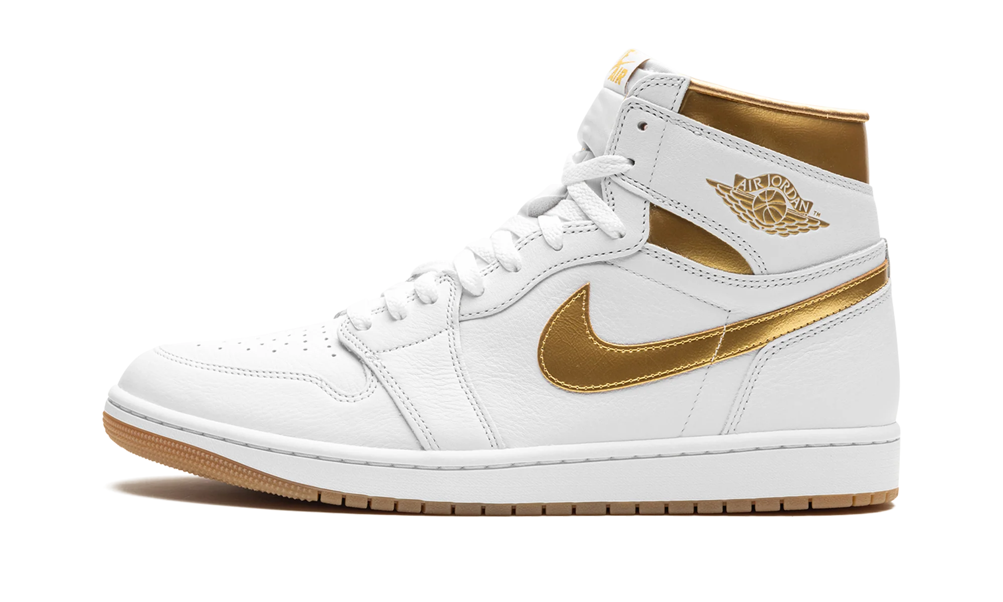 Air Jordan 1 Retro High Og Women "Metallic Gold" FD2596 107 Sneakers