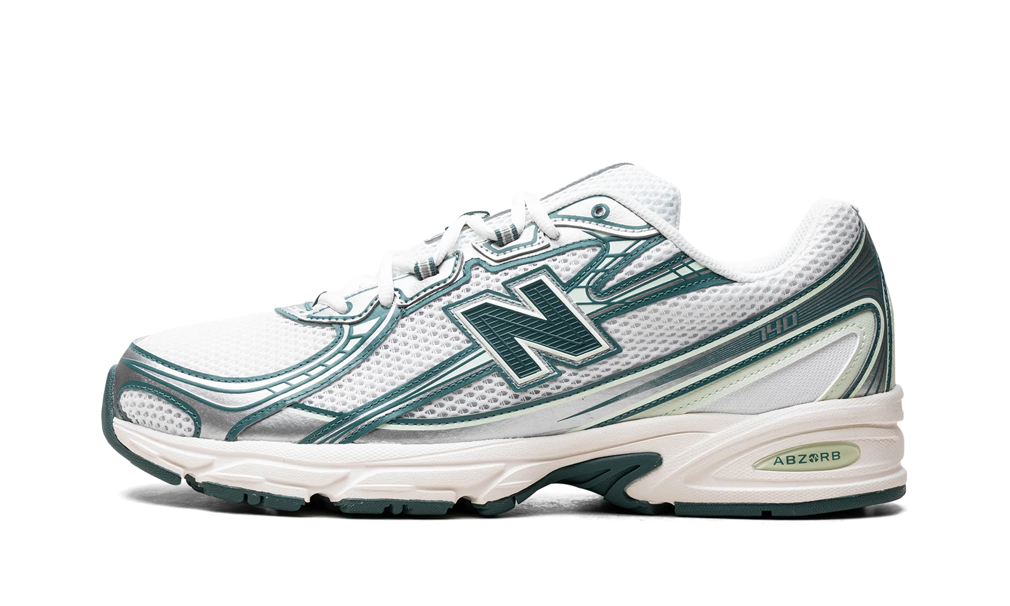 740 "White / Marsh Green" U740GR2 Sneakers