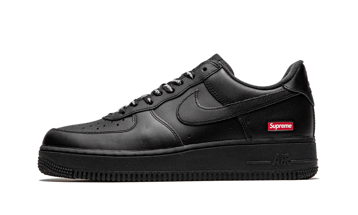 Air Force 1 Low "Supreme - Mini Box Logo Black" CU9225 001 Sneakers