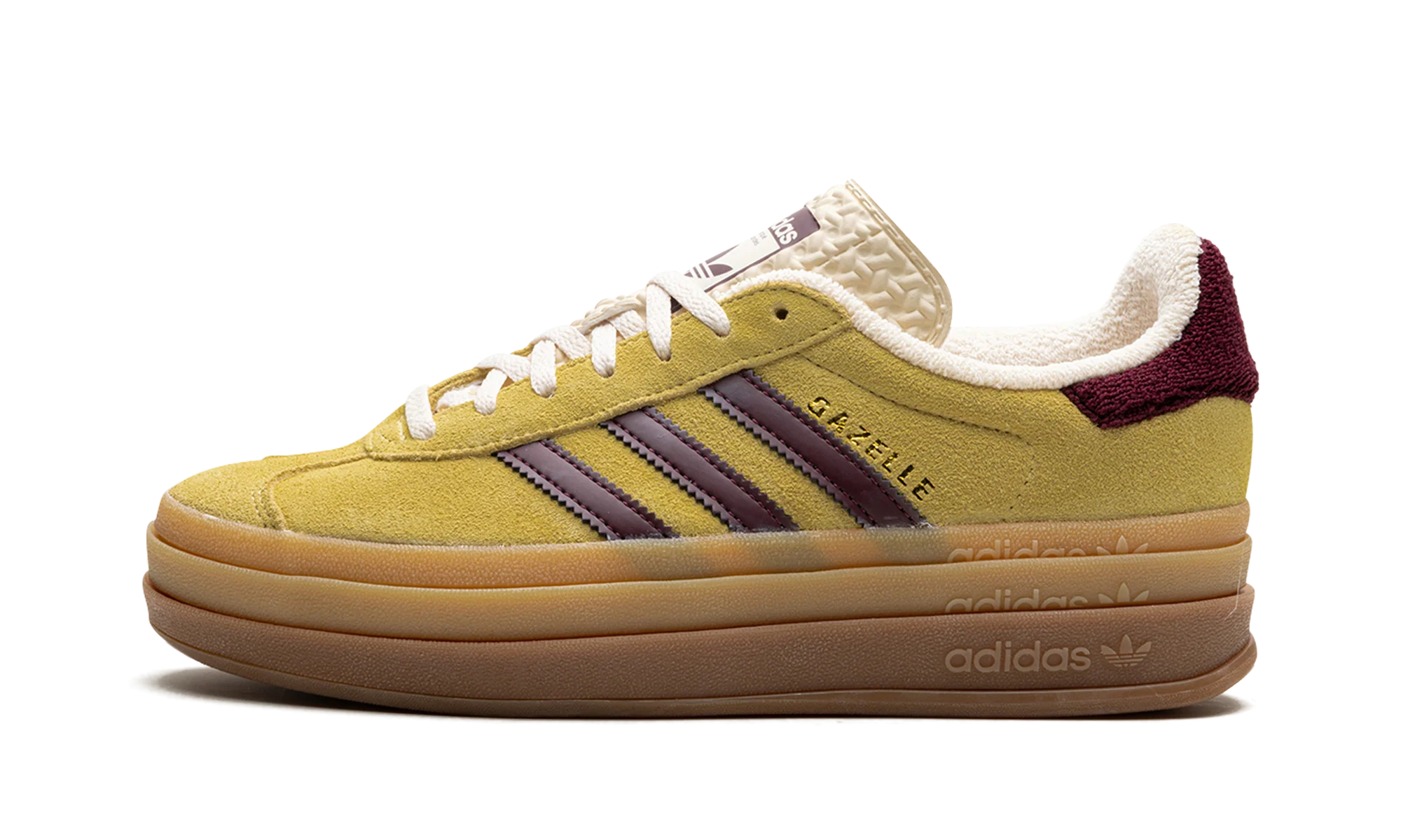 Gazelle Bold Platform WMNS "Yellow Burgundy" IF5937