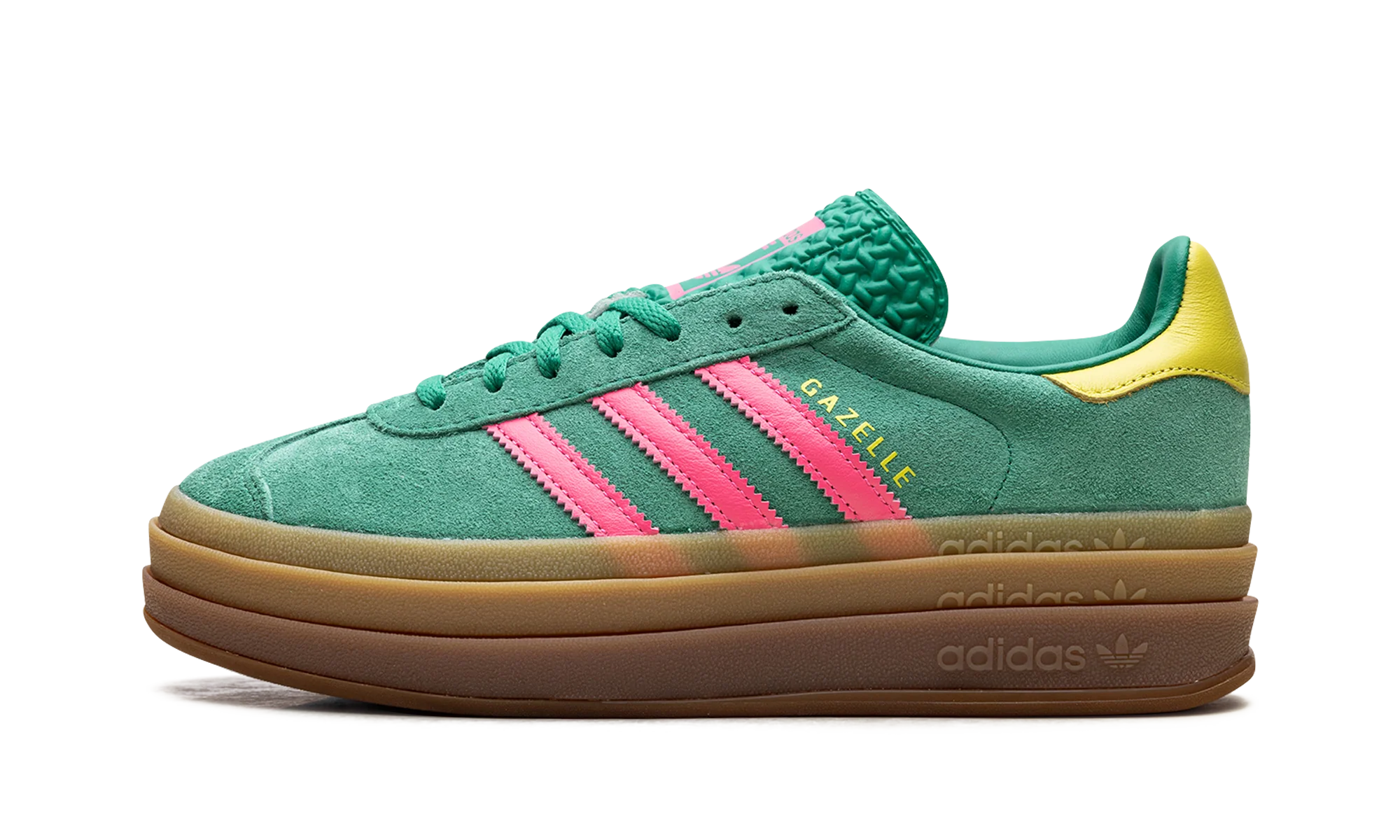 Gazelle Bold WMNS "Court Green Lucid Pink" JH9668