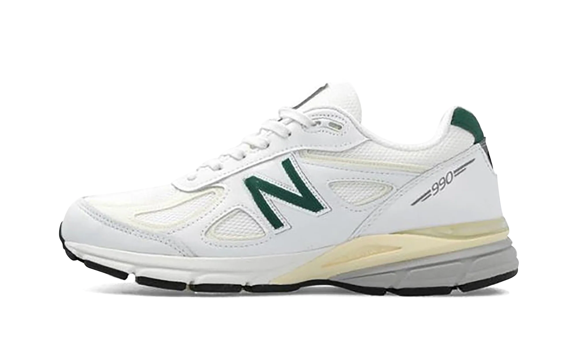 990v4 "Made In The Usa - White / Green" U990TC4 Sneakers