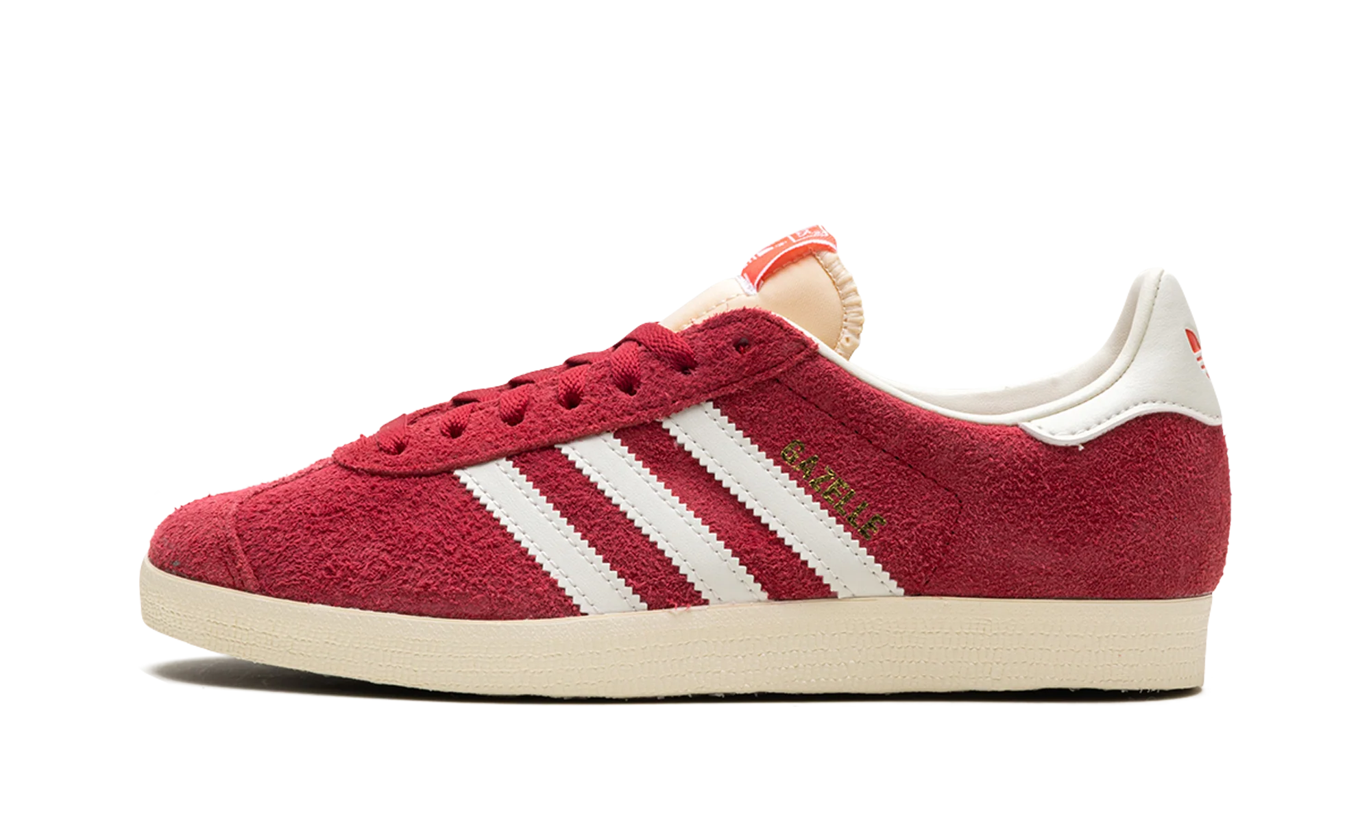 Gazelle "Team Victory Red Off White Cream White" IF9652 Sneakers