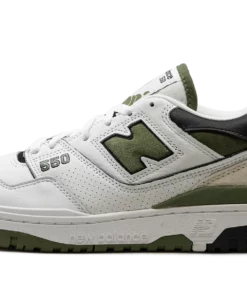 550 "White / Dark Olivine" BB550DOB Sneakers