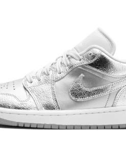 Air Jordan 1 Low Se Women "Metallic Silver" FN5030 001 Sneakers