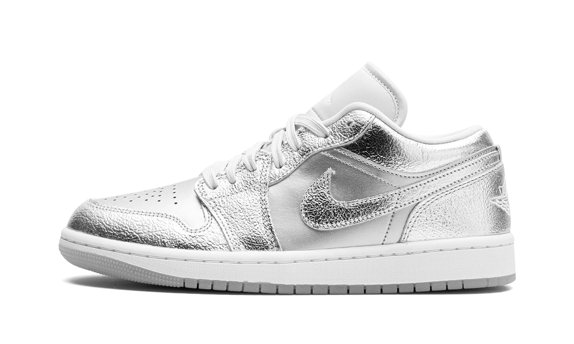Air Jordan 1 Low Se Women "Metallic Silver" FN5030 001 Sneakers