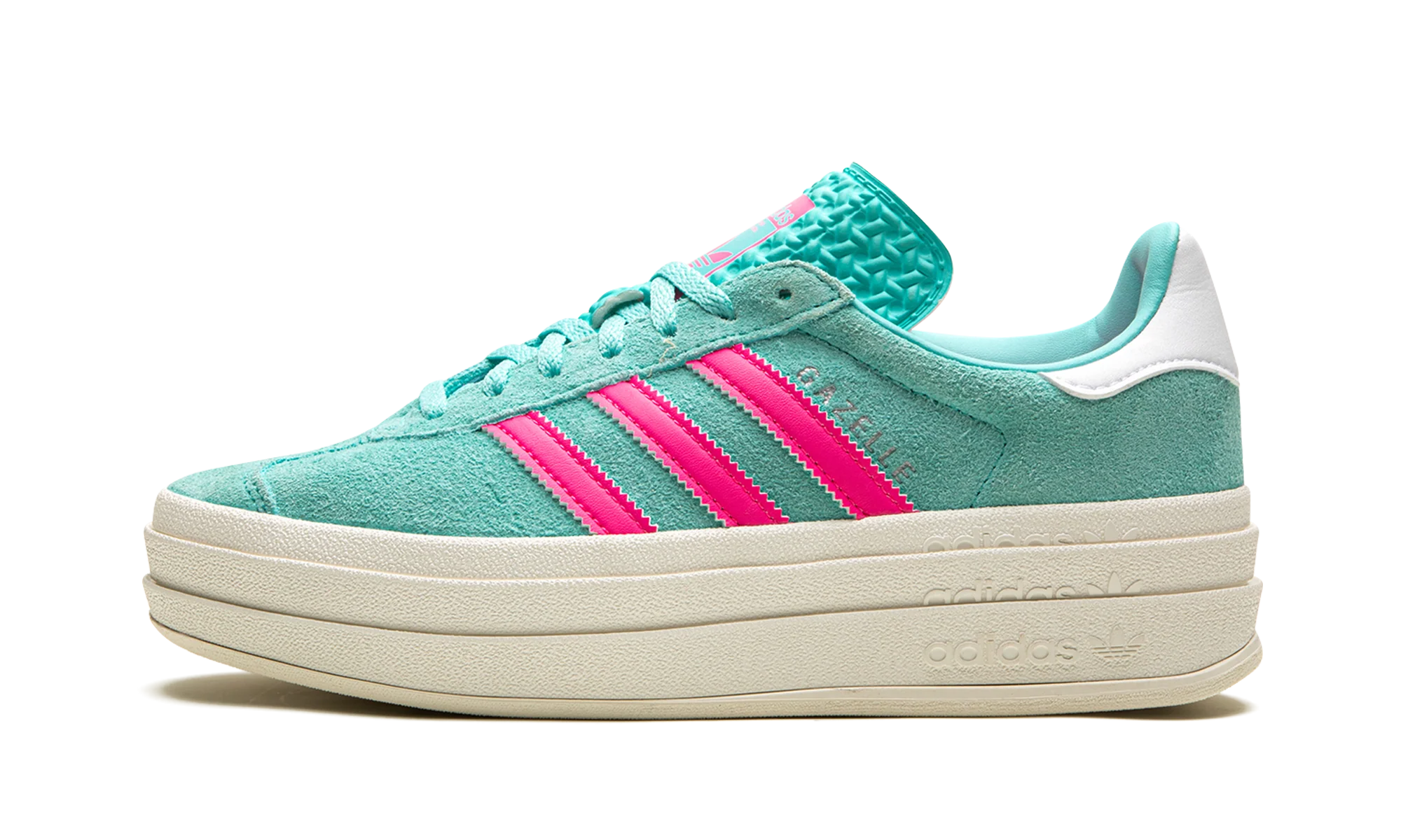 GAZELLE BOLD WMNS "Flash Aqua / Lucid Pink" ID7026
