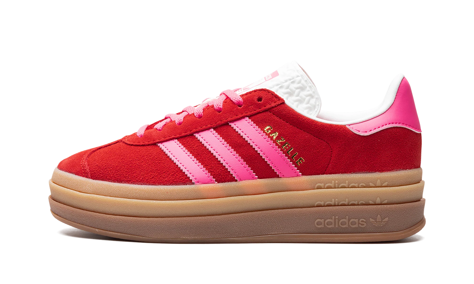 Gazelle Bold WMNS "Collegiate Red Lucid Pink" IH7496